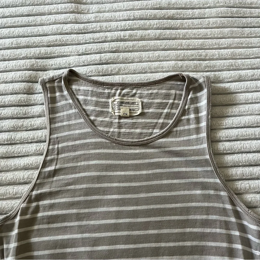 Current Elliott Striped Tank Dress